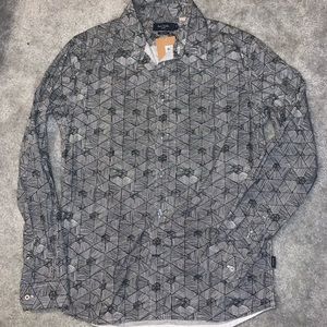 Paul Smith Jeans Geometric Dress Shirt